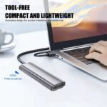 M.2 NVME SSD to USB 3.1 Case NGFF SATA M.2 Enclosure