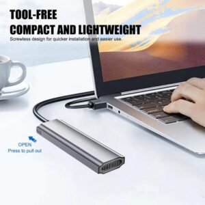 M.2 NVME SSD to USB 3.1 Case NGFF SATA M.2 Enclosure