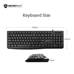 Micropack K-206 USB Keyboard Price in Bangladesh 3 Micropack K-206 USB Keyboard