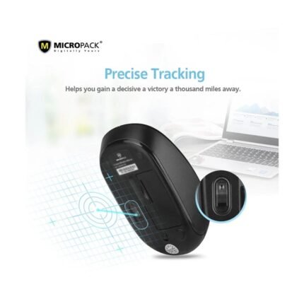 Micropack MP-716W Black Wireless Mouse